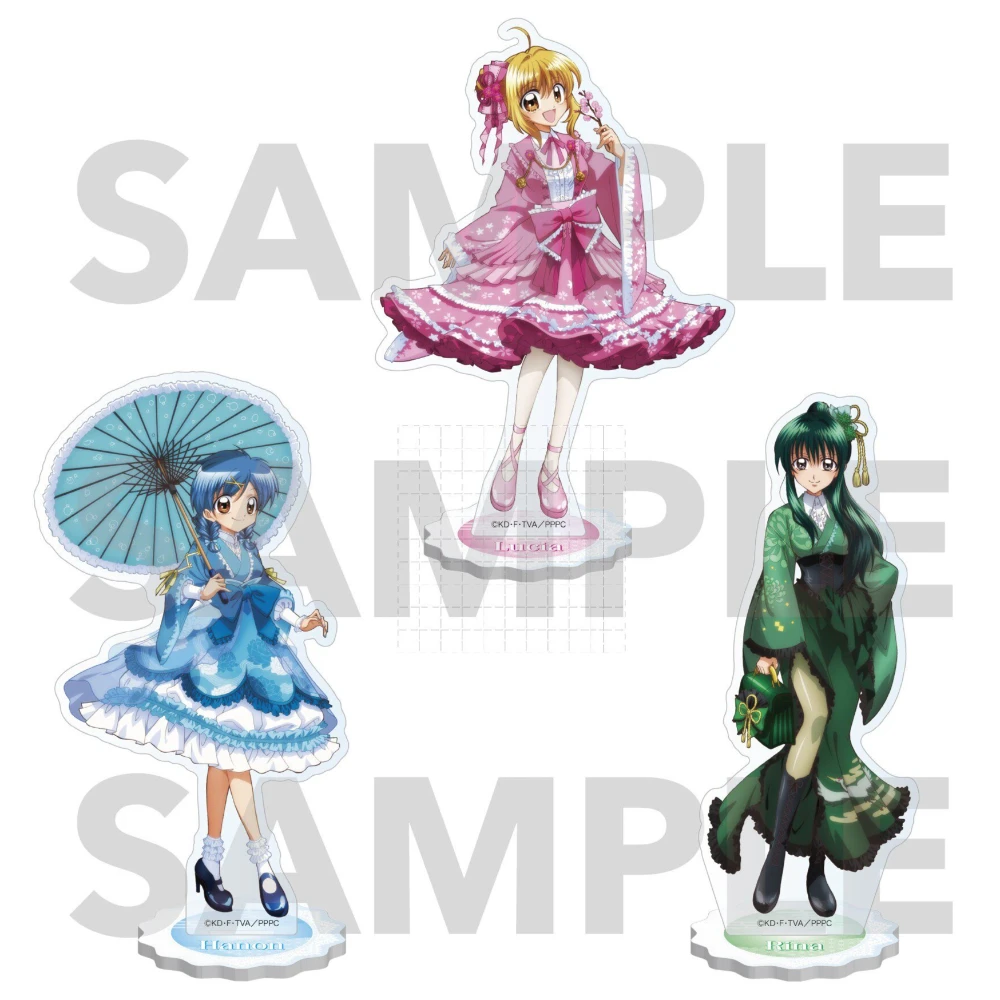 Figura de Acrílico de Anime Mermaid Melody Pichi Pichi Pitch, Muñeca de Juguete Luchia Nanami Ruchia, Modelo de Placa, Cosplay, para Regalo