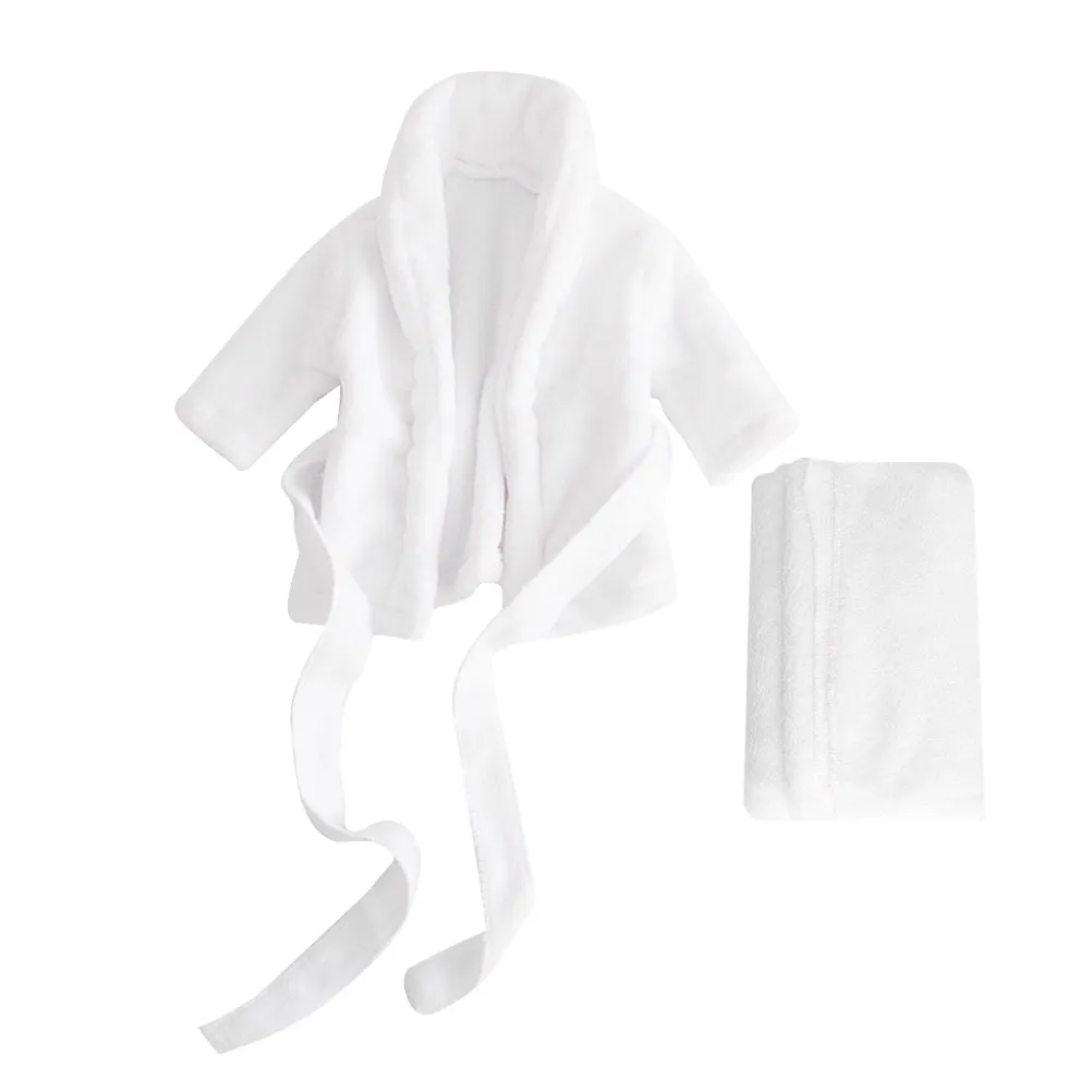 

Детский халат-полотенце из хлопка для новорожденных и малышей – для сушки после купания, фотосессий, сна, детская одежда