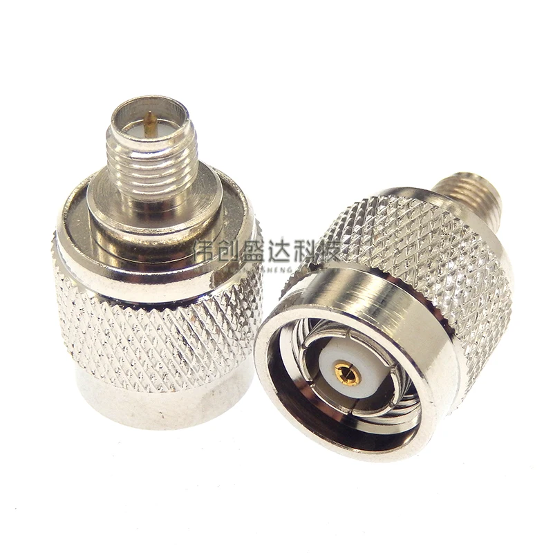 1Pcs RF Connector RP TNC Male to RP SMA Female Coaxial Adapter SMA to TNC