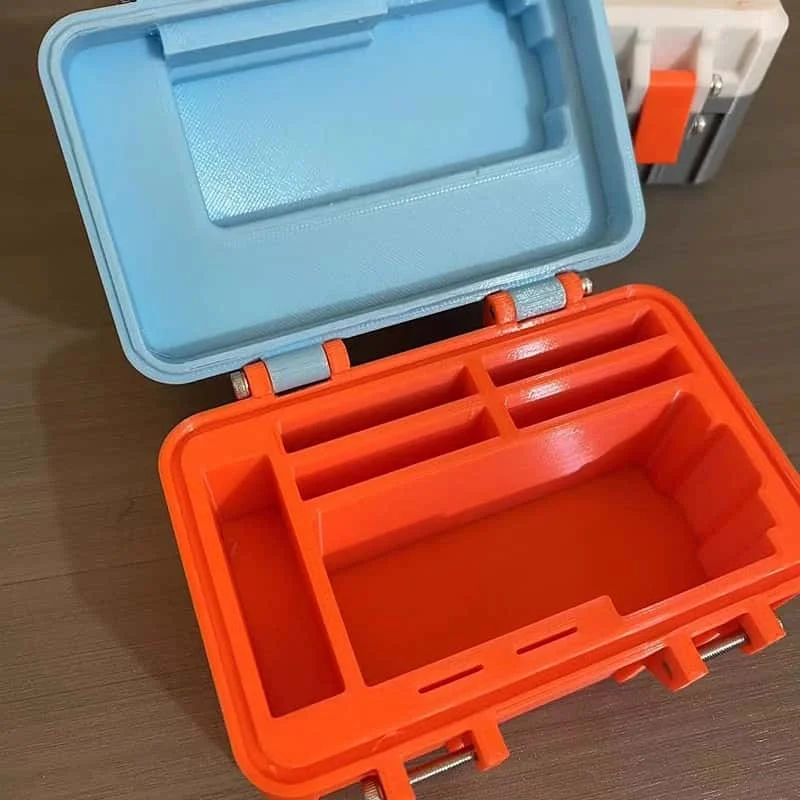 Action 3/4/5 Pro Accessory Storage Box Package Includes Sturdy Printed Anti-drop Anti-bump Protection Cover for DJI