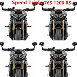 Headlight protection sticker For Rocket 3 Street Triple S 765 765RS 765R Speed Triple 1200RS headlights eye body sticker