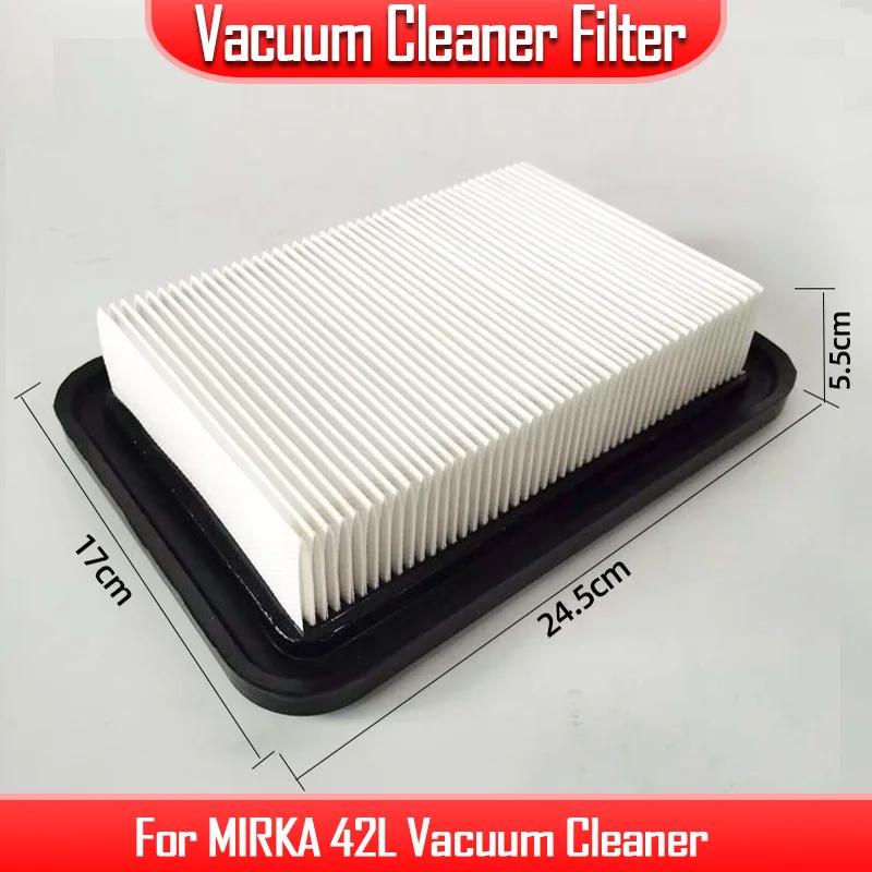 

Filter element for MIRKA 42L Vacuum Cleaner Accessories Pneumatic Dry Mill Vacuum Cleaner Accessories Clean Dry Mill Filter