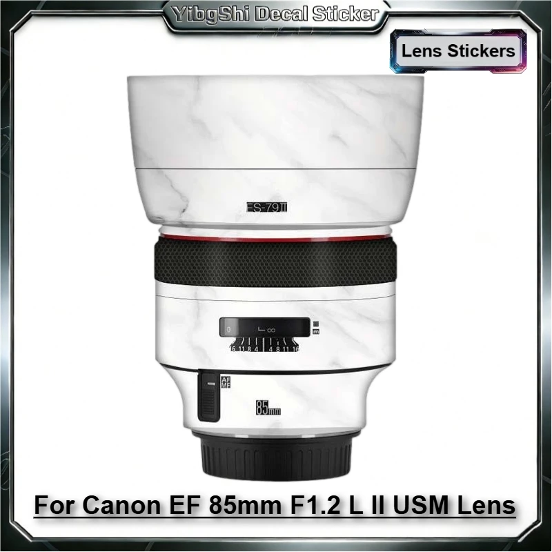 

Защитная наклейка для объектива Canon EF85F2 II, защитное покрытие от царапин для объектива Canon EF 85mm F1.2 L II USM