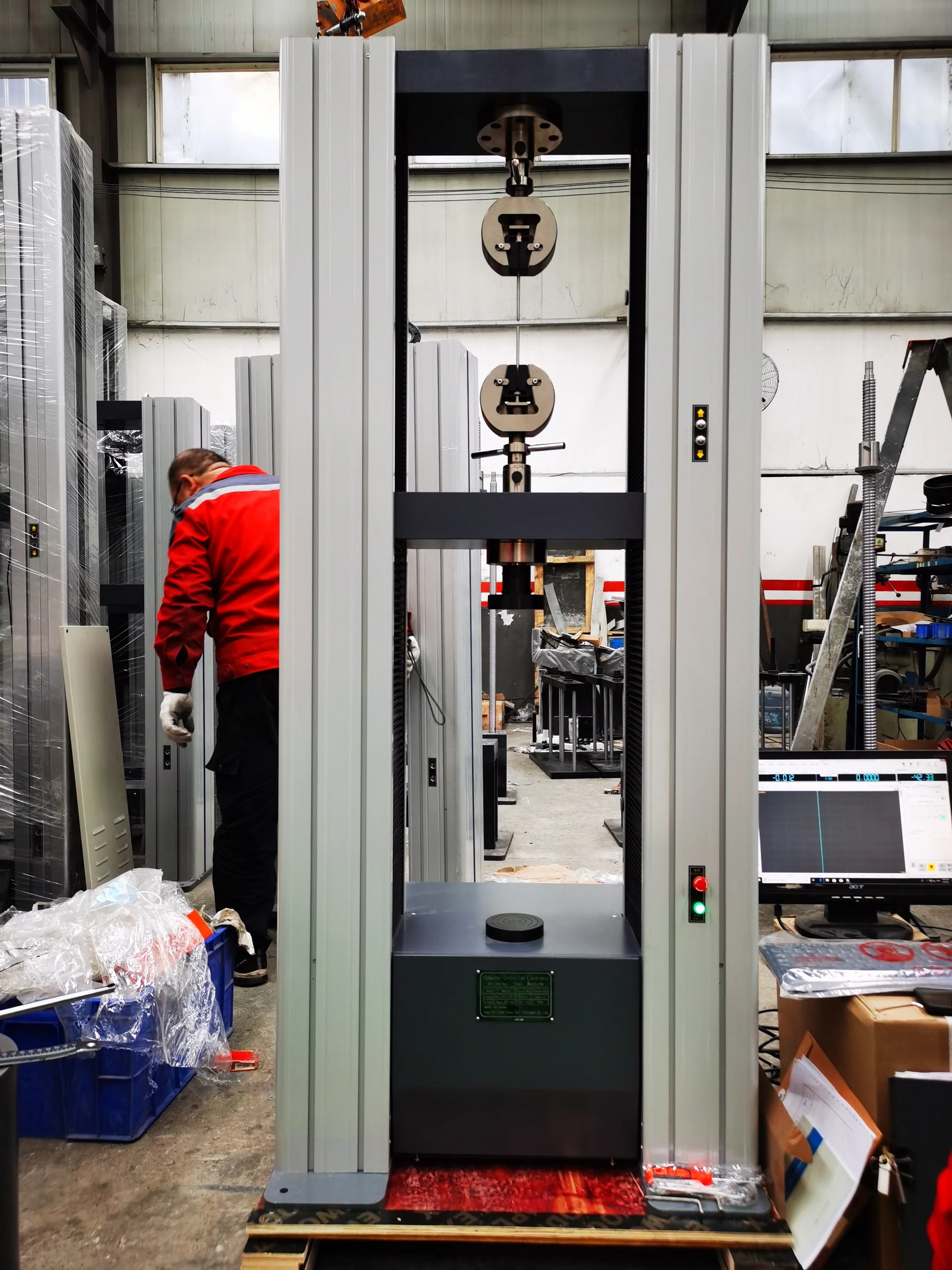 WDW-50 50KN Computer-controlled electronic universal testing machine, tensile strength testing equipment