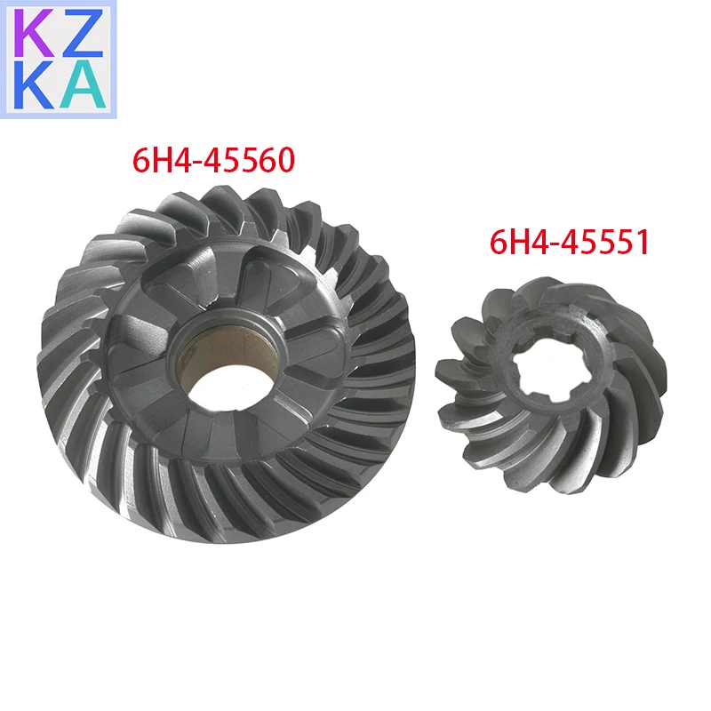 

6H4-45560 Forward Gear And 6H4-45551 Pinion Gear For Yamaha Outboard Motor 3 Cyl 40HP 50HP;24T;6H4-45560-00 13T 6H4-45551-00