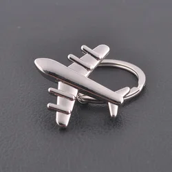 Creative Small Plane Gift Three-dimensional Plane Keychain Small Gift Keychain Pendant