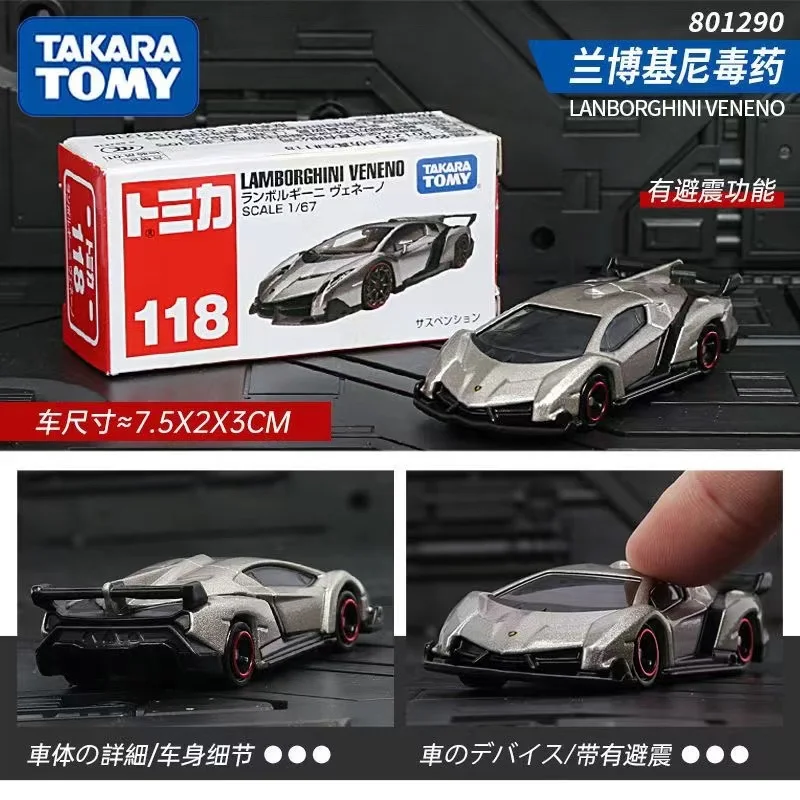 TAKARA TOMY Tomica Roadster Series Premium Nissan Toyota Testarossa Diecast 1:64 Alloy Model Kids Xmas Gift Toys for Boys