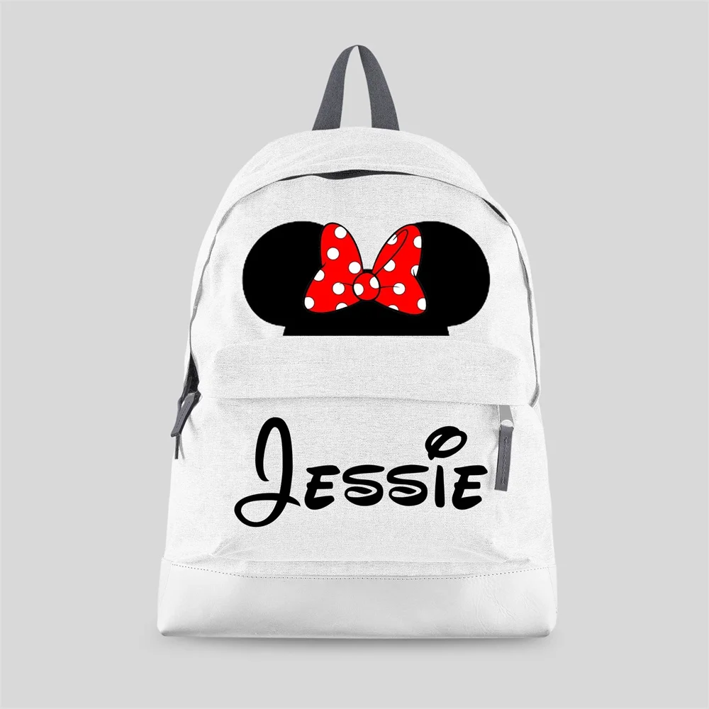 Personalised Girls Character Backpack with ANY NAME - Kids Children Teenagers Back To School Bag Dance Backpack Gymnastics -#JBM