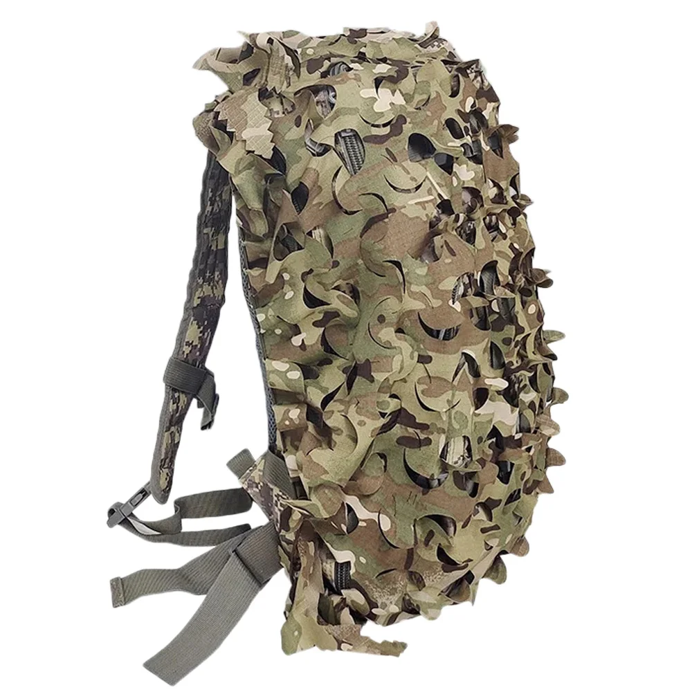 Mochila táctica de camuflaje 3D para caza al aire libre, cubierta de equipo de caza, Airsoft, 60L, 80L, nueva