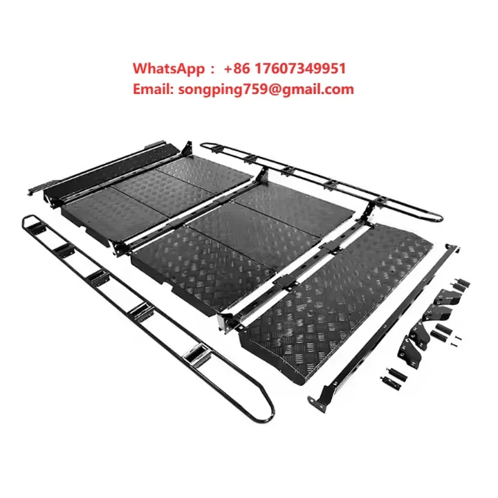 Megalomania Carbon Steel Black Luxury Universal Roof Rack for Mercedes-Benz G-Class (W464) G63/G500/G350 4x4 Easy Installation
