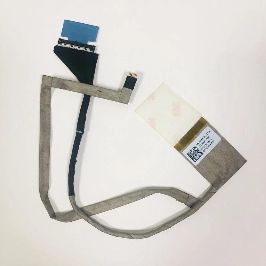 New Wistron LCD w camera Cable(DJ1)for DELL N4030 M4010 N4020 14V Laptop Screen LCD Flex Cable P/N:50.4EK03.001 101 DP/N:0HXM39