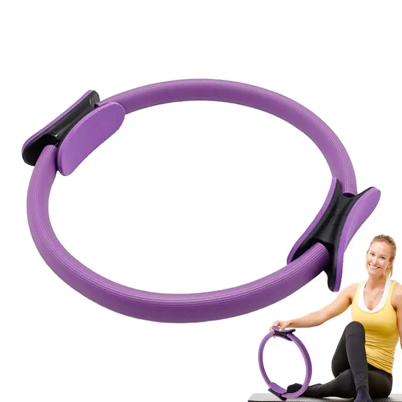 Yoga Fitness Ring Pilates Women Girl Exercise Home Resistance Elasticity Yoga Ring Gym Workout Pilates Accessories