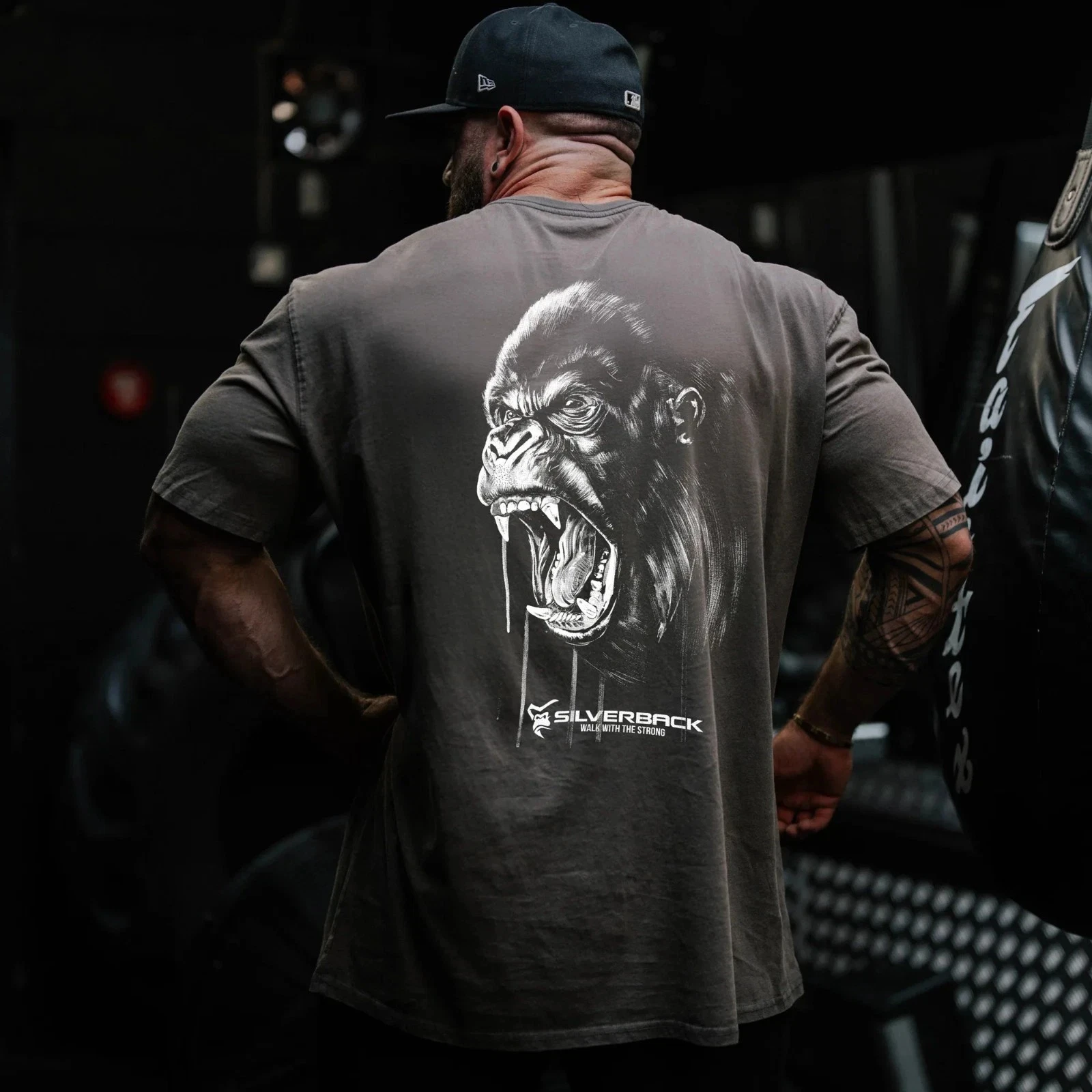 Übergroßes Muskel-Sport-Fitness-Training Gym Freizeit T-Shirt für Herren und Damen Luxusmarke