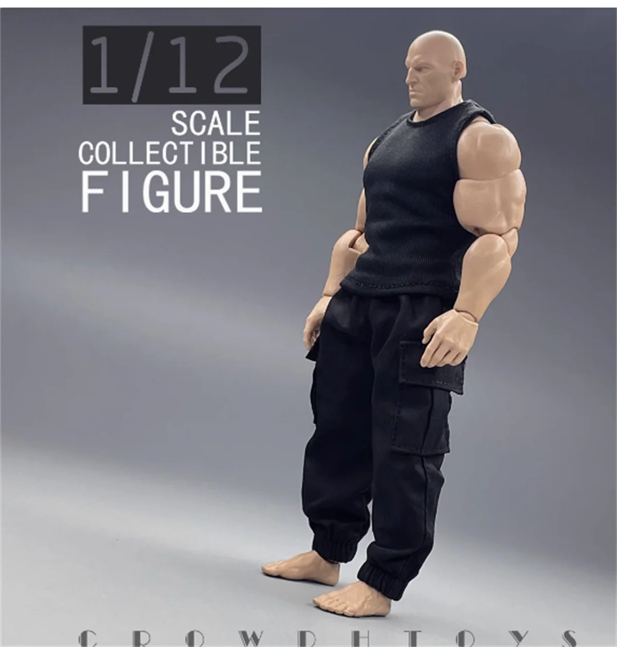 MUFF TOYS Man Trouser pants 1/12 Workwear Trousers Clothes For for 6'' Strong Muscle body Model  Soldier Action Figure Toy