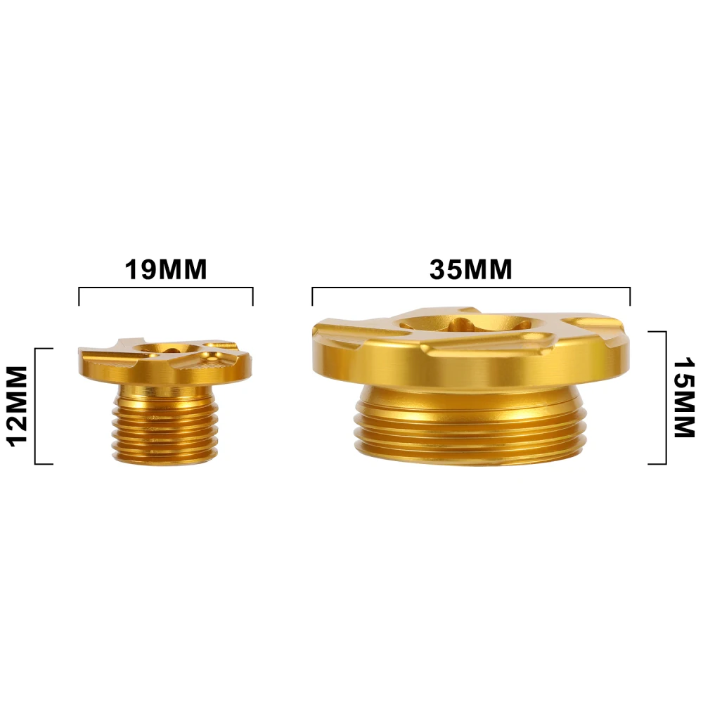 CNC Engine Timing Plugs Oil Filter Plug Cap For Suzuki RMZ250 2007-2019 RMZ450 2005-2019 RMX450Z 2010-2019 RMZ 250 450 450Z