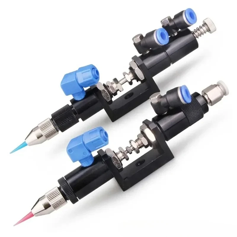 Double Acting Thimble Suction Dispensing Valve Pneumatic Glue Valve for Audio Horn