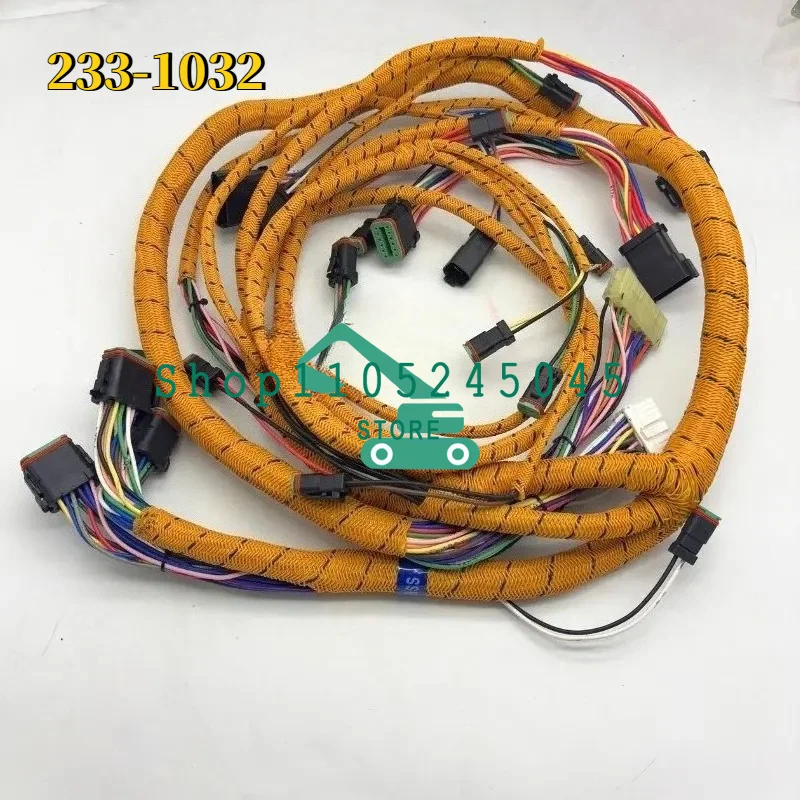 for Parts 233-1032 325C 322C Chassis Wiring Harness Excavator Accessories