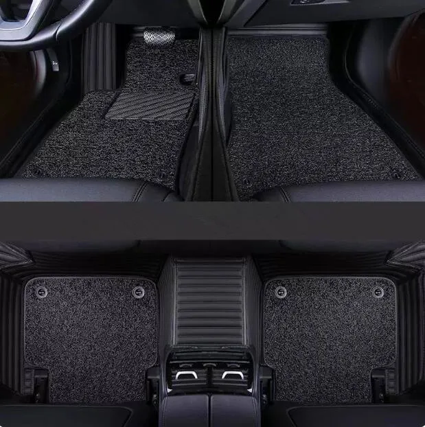 Custom special car floor mats for Mercedes Benz AMG GLC 43 X253 2022-2015 High quality rugs double layers carpets for GLC43 2020
