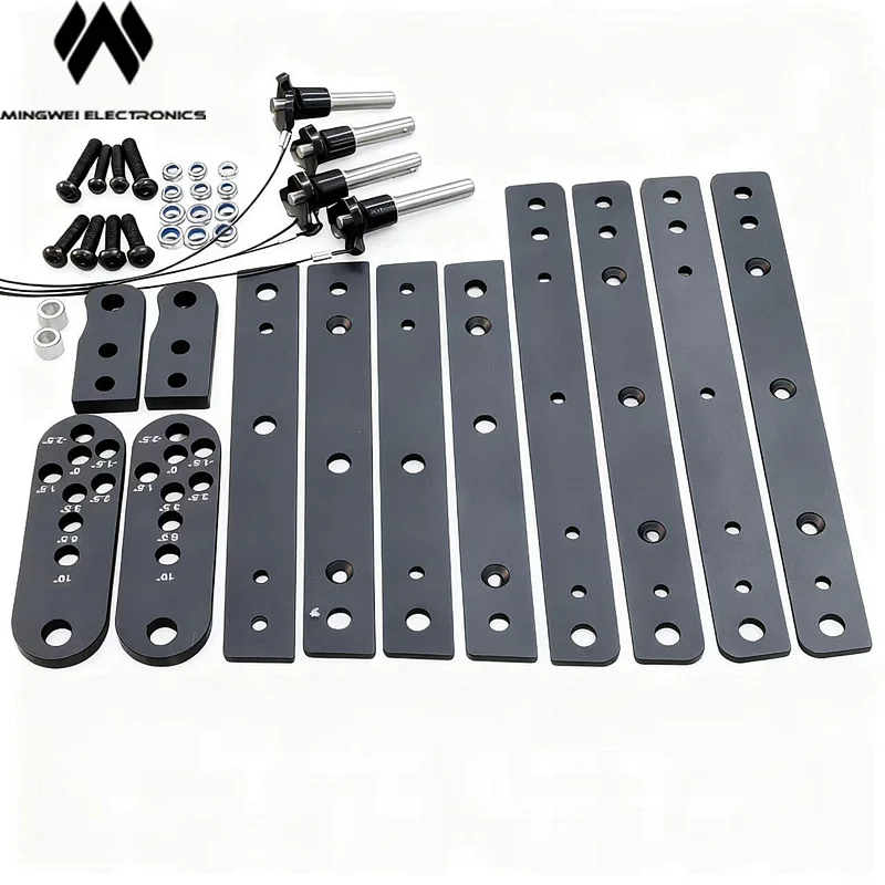 VR10 Speaker Rigging Hardware 10 Inch 4 Point Flyware Kit for PA Stage Monitor Speakers