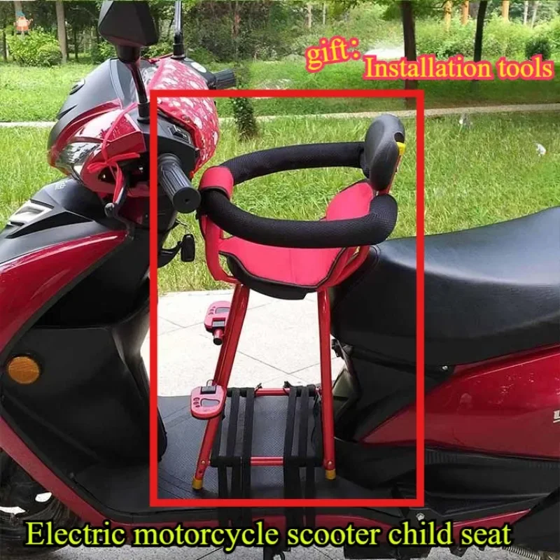 Children Safety Bicycle Seat Kids Bike Rear Chair Baby Safety Seat Mountain Bike Electric Bike Safety Seat Bicycle Back Saddle