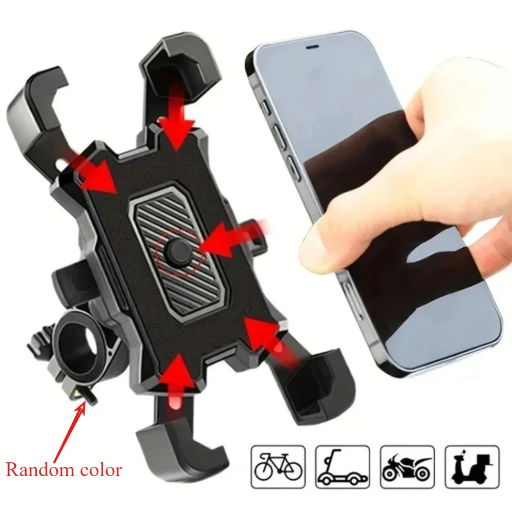 Fahrrad-Telefonhalter, Fahrradzubehör, Motorrad, verstellbarer Ständer, 360° °   Drehbarer GPS-Clip Radfahren MTB-Zubehör Fahrräder Sport