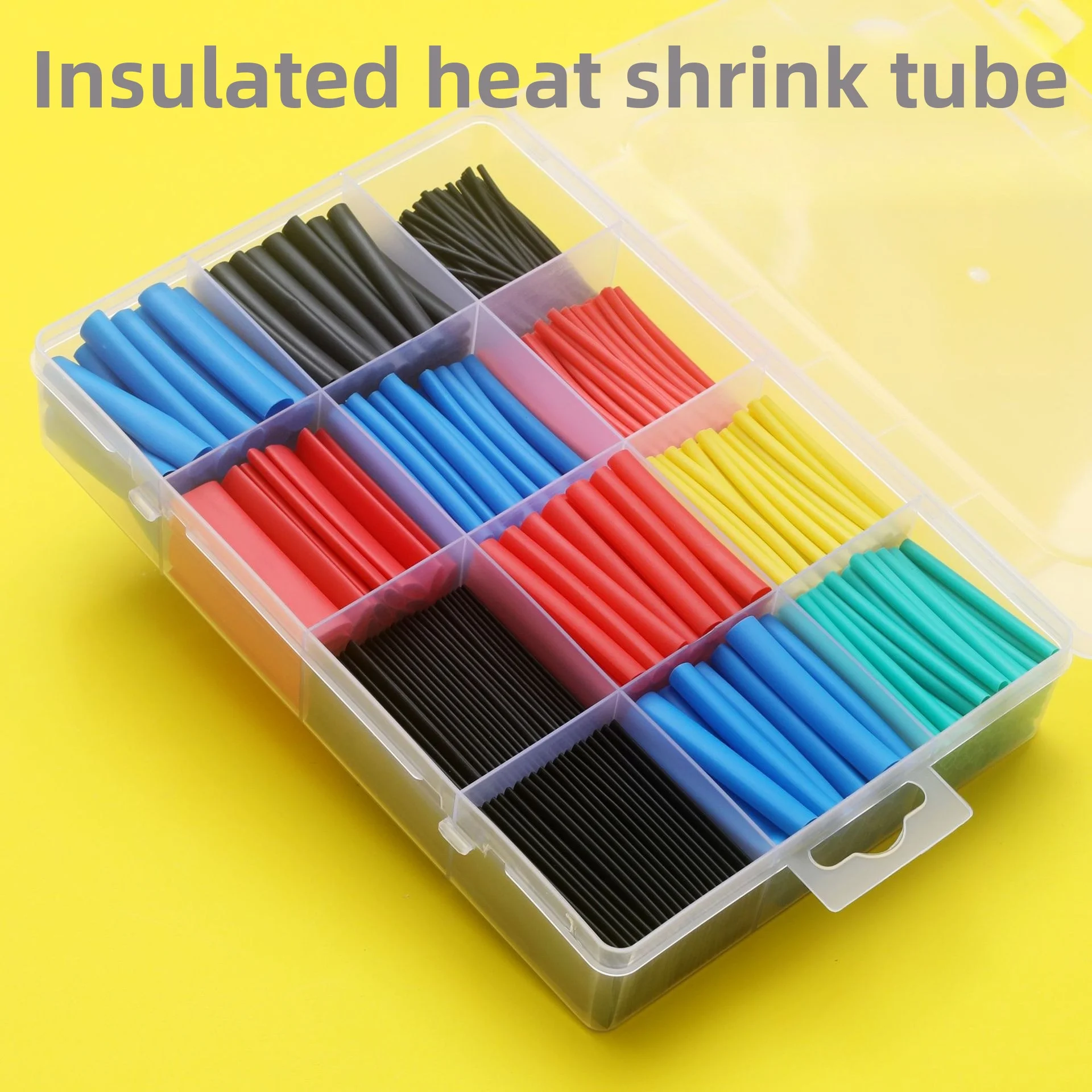 328pcs/Set Heat shrink tube kit Insulation Sleeving termoretractil Polyolefin Shrinking Assorted Heat Shrink Tubing Wire Cable