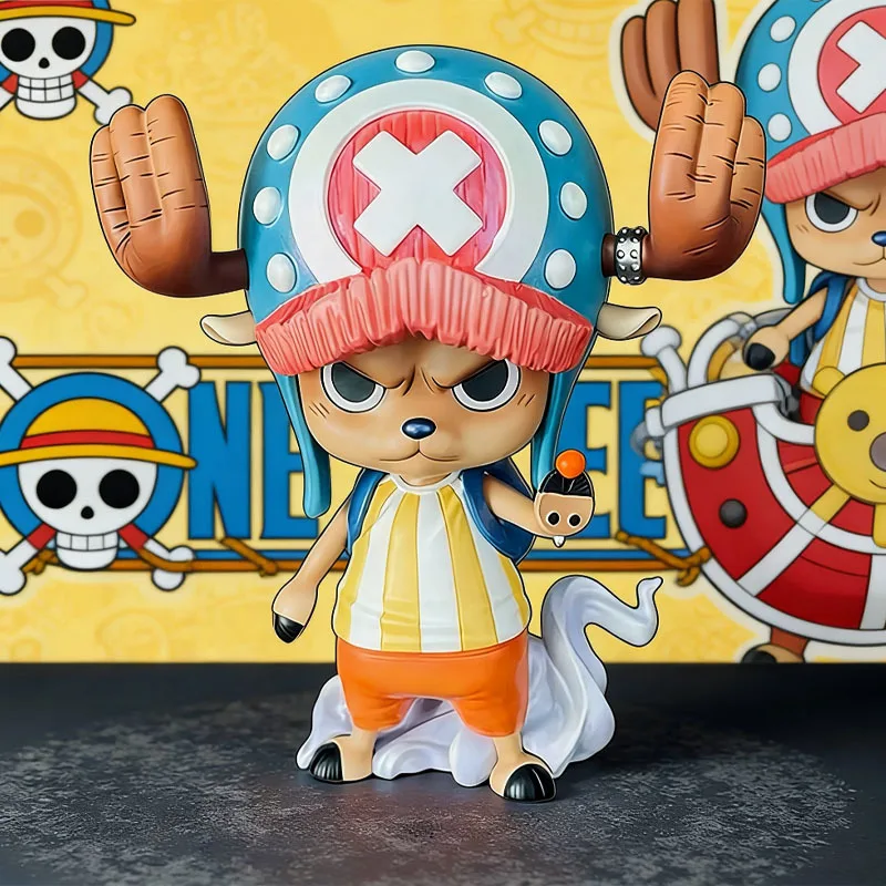 Figuras de Acción de One Piece, 10 cm, Figuras de Anime de Tony, Figura de Tony Chopper, Linda Estatua de PVC, Modelo Coleccionable, Regalos de Cumpleaños, Juguetes Personalizados
