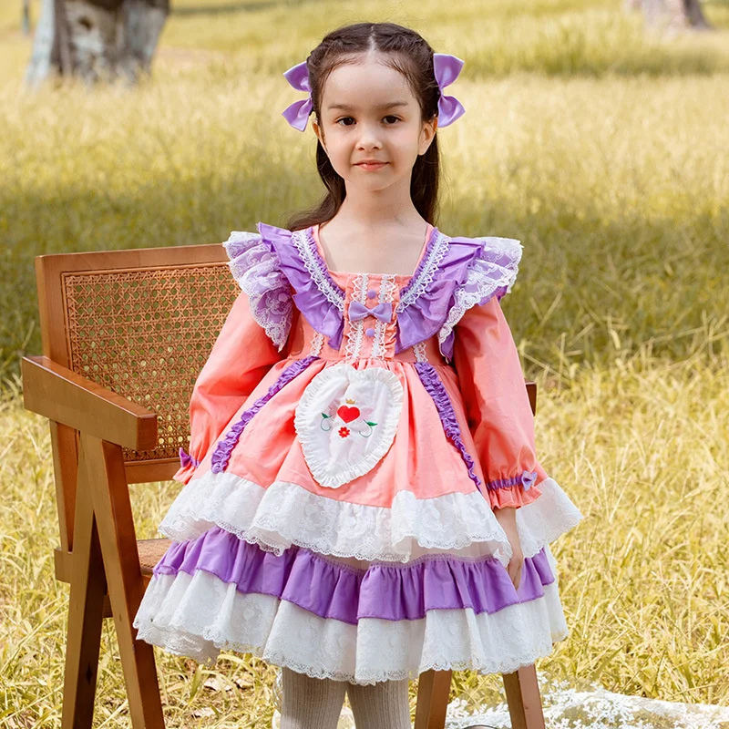 Zhiya abbigliamento per bambini 2022 autunno nuove ragazze Lolita principessa gonna principessa per bambini gonna soffice