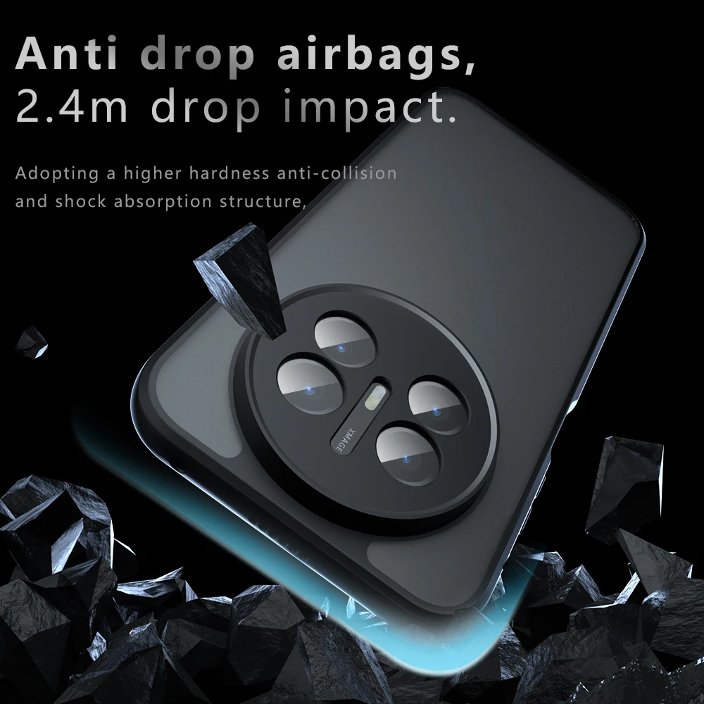 Skin Sensation Airbag Anti Drop Case Cover for Huawei Mate 70 Air Mircropyle Back Case Cover Huawei Mate 70 Coque Huawei Mate 60