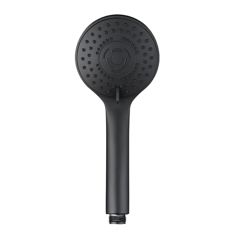 EHEH Black Bath Shower Head 7 Modes Adjustable High Pressure Water Saving Handheld Showerhead Bathroom Accessories