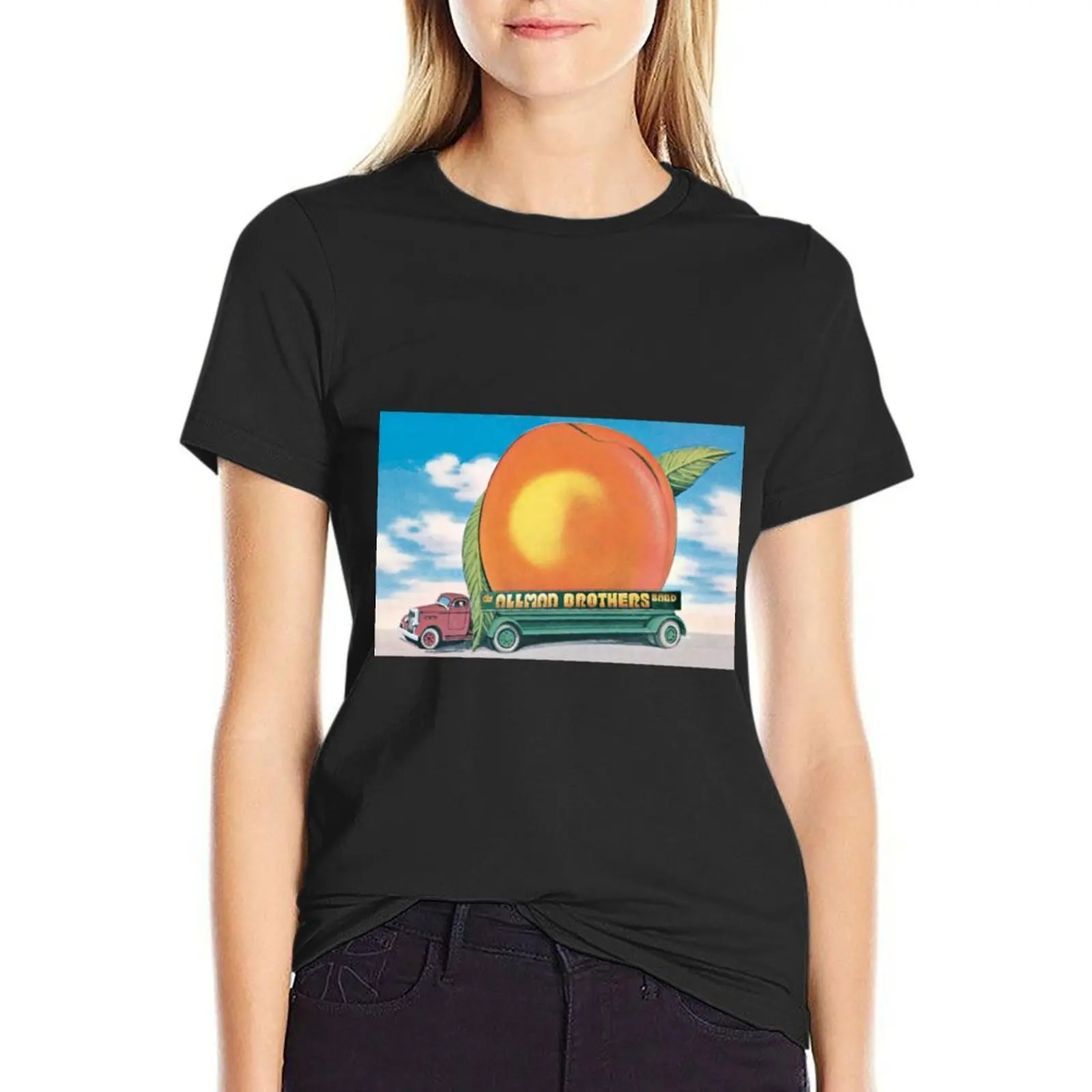 Eat A Peach 1972 Zoom T-Shirt plus sizes blanks sublime female Women t-shirts