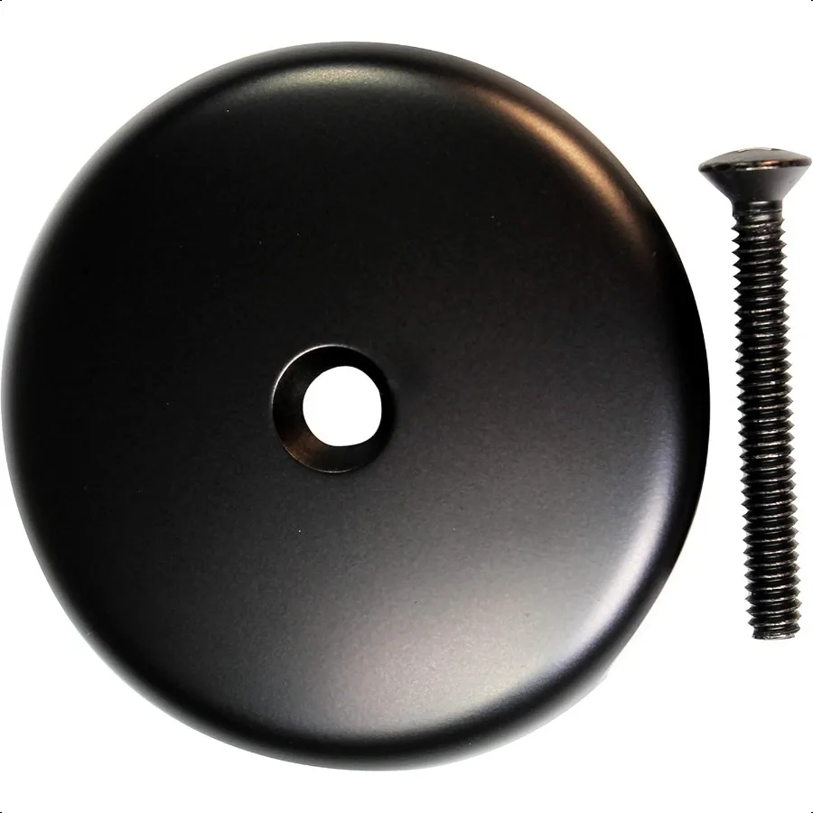 مجموعة حواف حوض الاستحمام الملتفة من Westbrass مع لوحة حماية بفتحة واحدة من البرونز المطلي بالزيت D9412