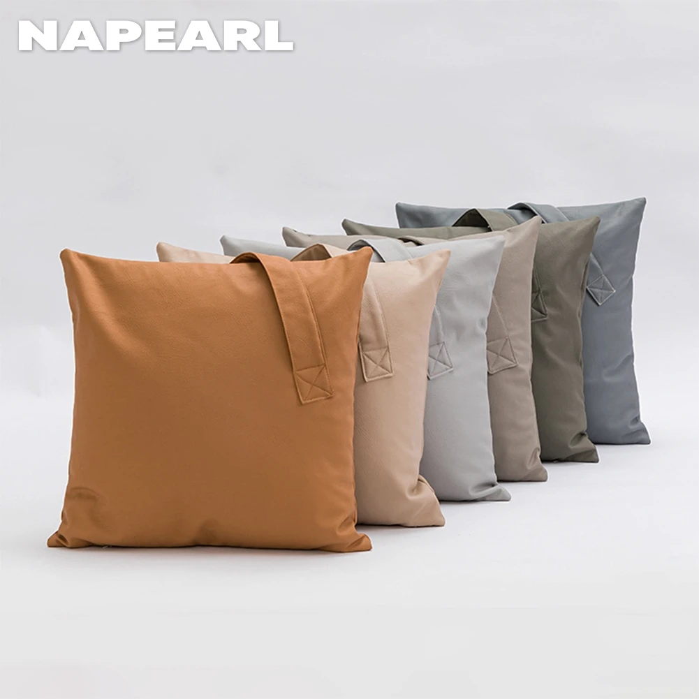 

NAPEARL Modern Style Solid Sofa Cushion Cover Pillow Cases for Coffee Car Office Living Room 45x45cm 1PC