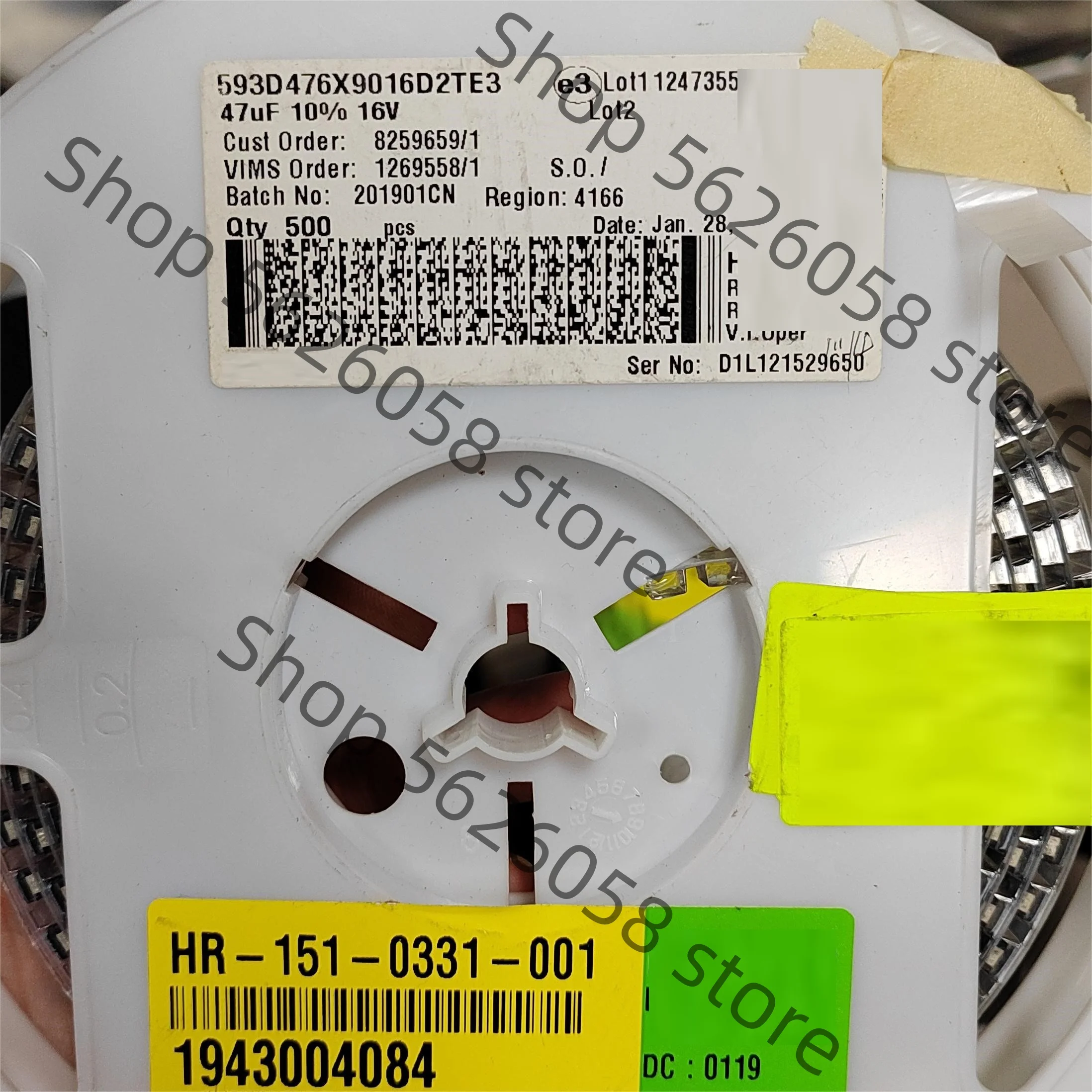 593d476x9016d2te3-47uf-±10-16v-150mΩ-ponto-original-capacitor-de-tantalo-10-pcs-lote