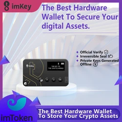 imToken Safety Cold Hardware Money Pack Encrypted Digital Currency Asset Blockchain Private Key Support Multi-chain Open Source imKey Pro Safety Hardware Money Pack Encrypted Digital Currency Special Block Chain Cool Private Key Suitable for IMToken