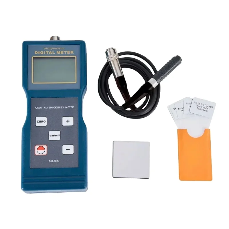 CM8823 Digital Coating Thickness Gauge, Paint Film Thickness Tester, Measuring Range 0~1000um / 0~40mil