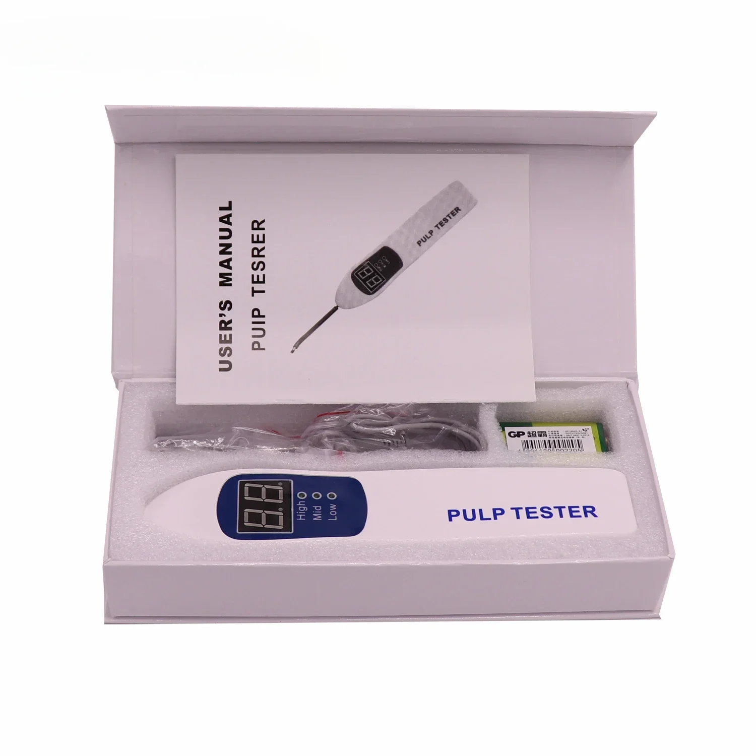 Dentals Electrics Pulps Testers For Orals Teeth Curings Dentals Equipment High Precisions Vitalitys Dentals Pulps Testings tools