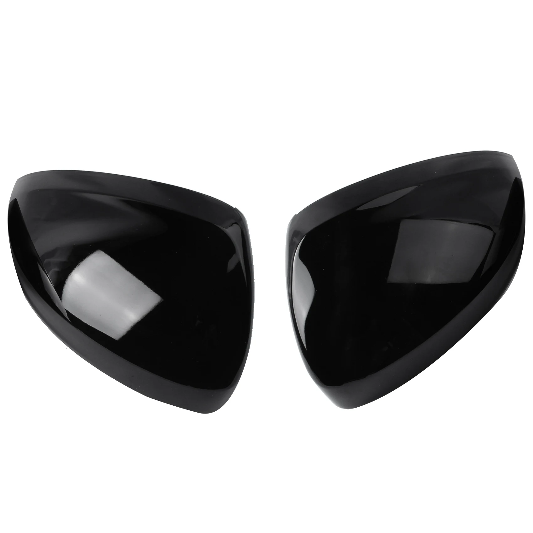 

Glossy Black Car Side Rearview Mirror Cover for Tiguan 2017-2021