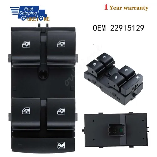 Imagen 1 del producto 13305373 20830827 para Chevrolet Chevy Cruze Malibu Orlando 2009-2018 maestro conductor ventana lateral puerta interruptor de alimentación accesorios de coche
