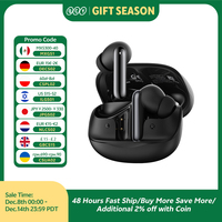 QCY Melobuds N50 ANC Bluetooth 5.4 Wireless Earphones Active Noise Cancellation 6 Mics Clear Call Earbuds Multipoint Connection