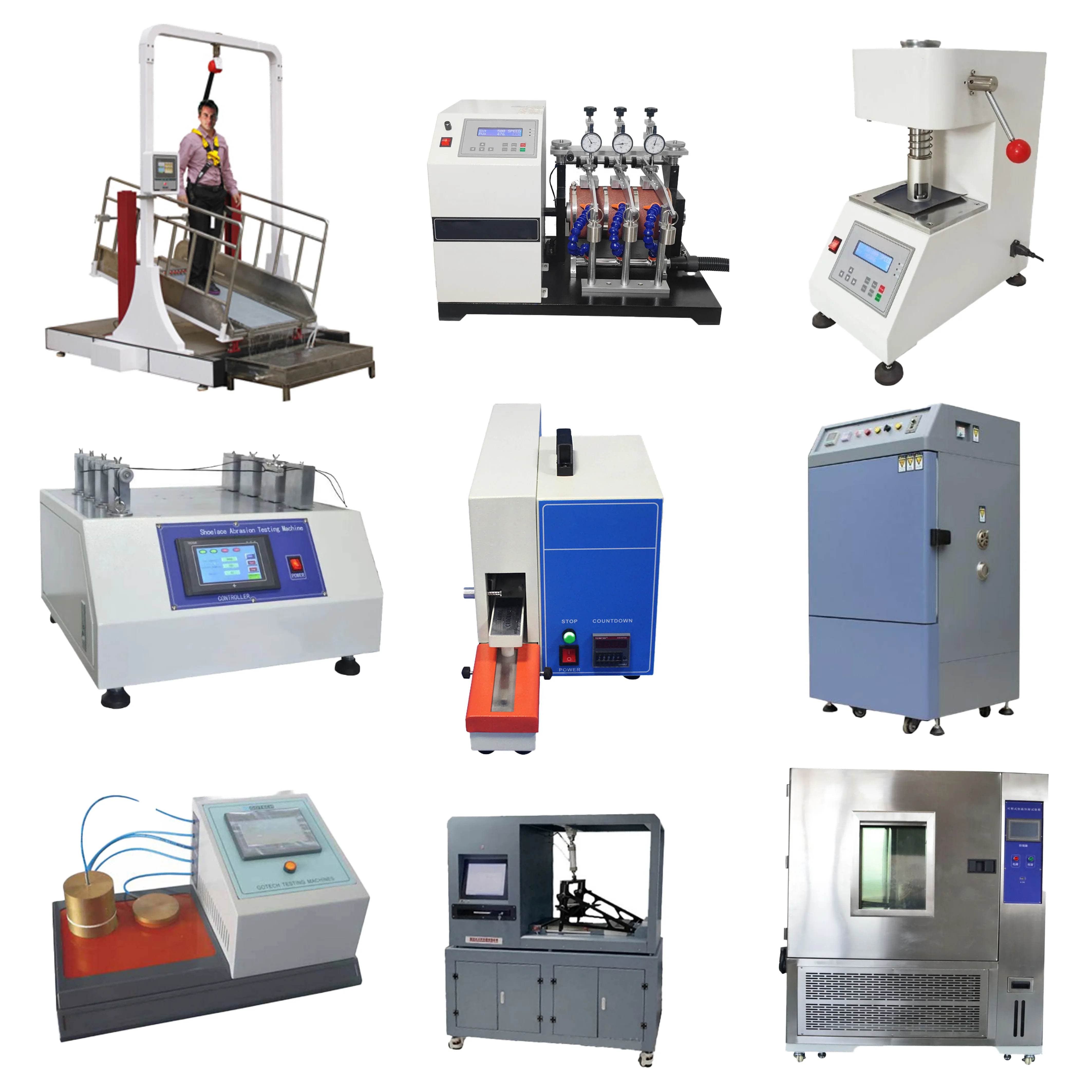 Cellular Material Permanent Deformation Test Laboratory Equipment Foamed Plastic Compression Tester ISO 7214 JIS K6767