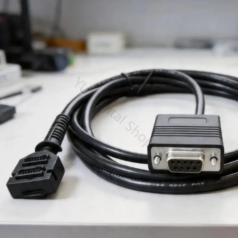 96BA 2Meter POS System Cable With Double Interfaces for Verifone VX820 VX805 Enhances Data Transmission Efficiency