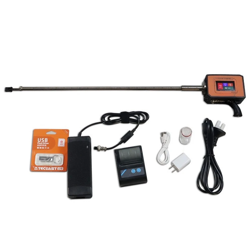 

Портативный многофункциональный измеритель влажности дымовых газов, влажность дымовых газов, встроенный метод сопротивления и емкости, темпер дымовых газов