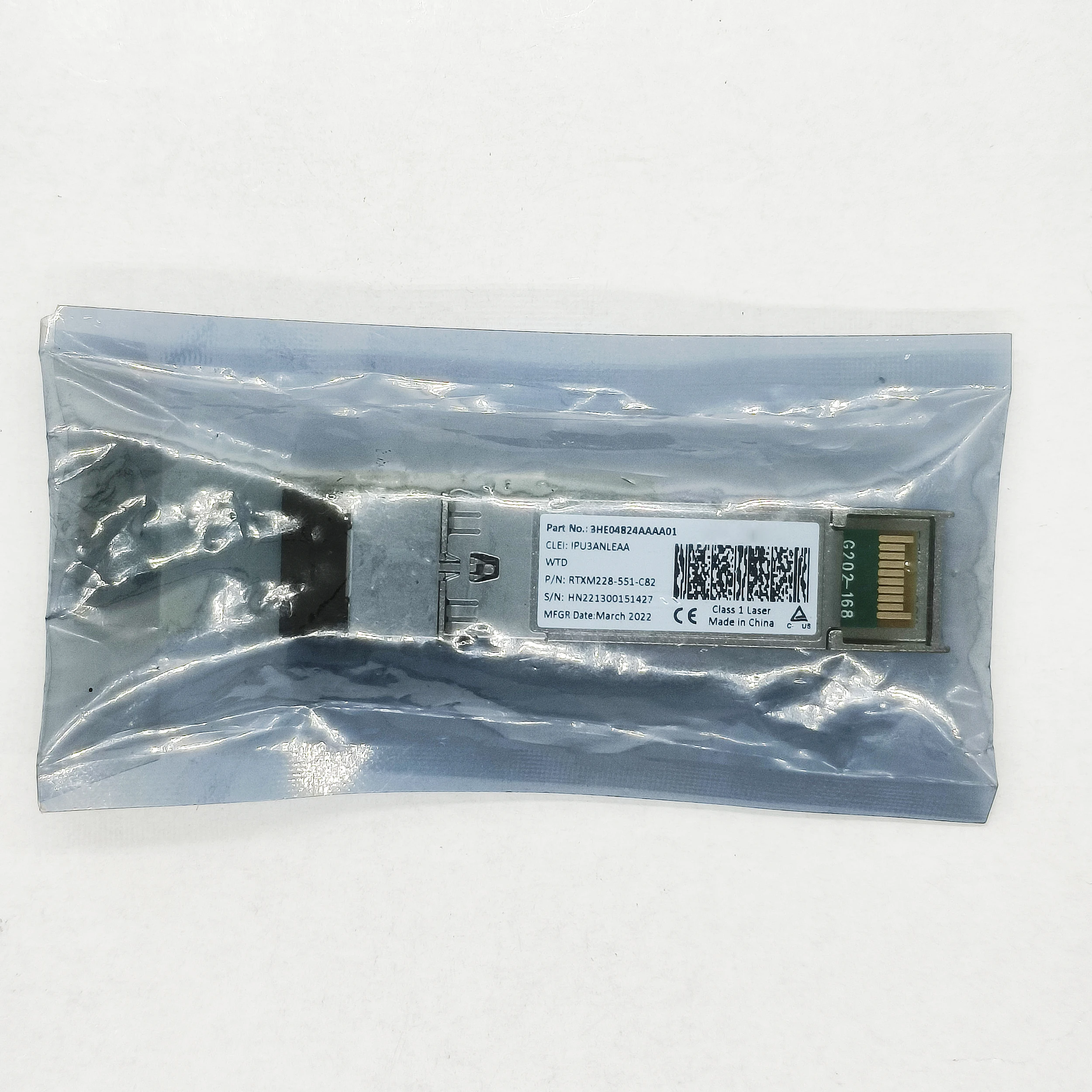 Genuine For Alcatel-Lucent Nokia 3HE04824AA IPU3ANLEAA RTXM228-551-C82 SFP+ 10GE SR 850nm 300m LC Transceiver Optical Module