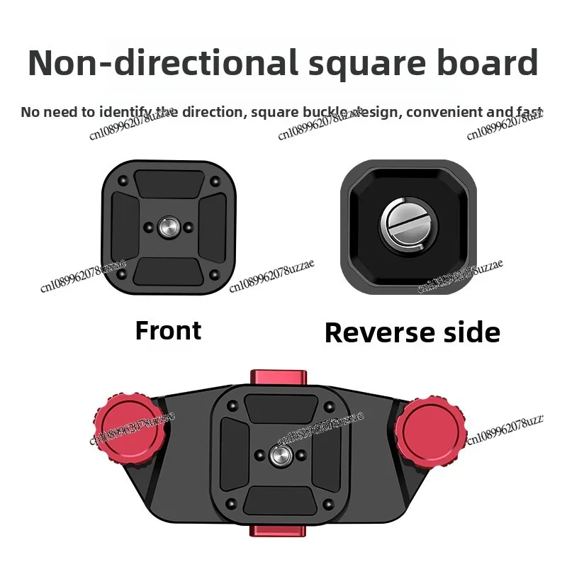 Koga Metal Aluminum Alloy Back Clip SLR Camera Universal Fast Loading Plate Quick Disassembly and Fixing