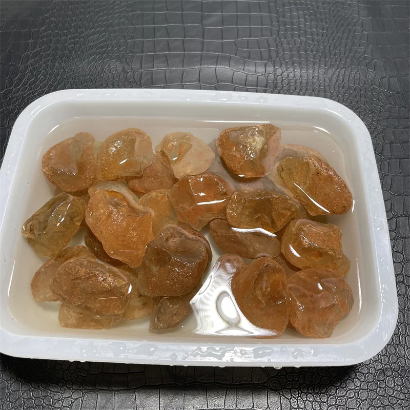 200g natural raw rock clear quartz bulk stacked crystal rough stone for jewelry making