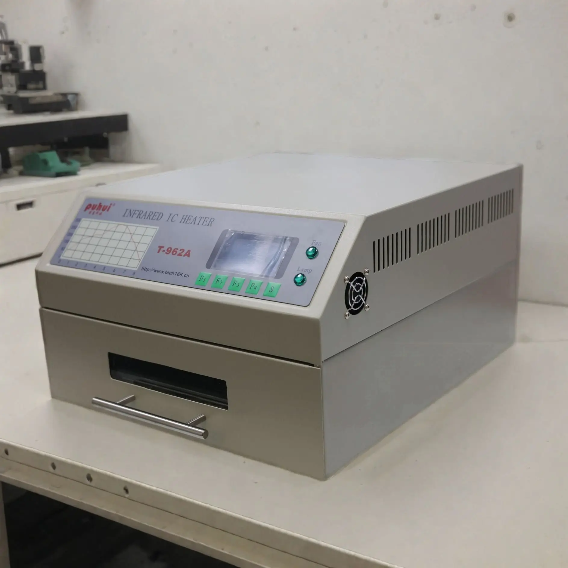 PUHUI T-962A Reflow Furnace Infrared IC Heater T962A Desktop Reflow Furnace BGA SMD SMT Reflow Soldering Station