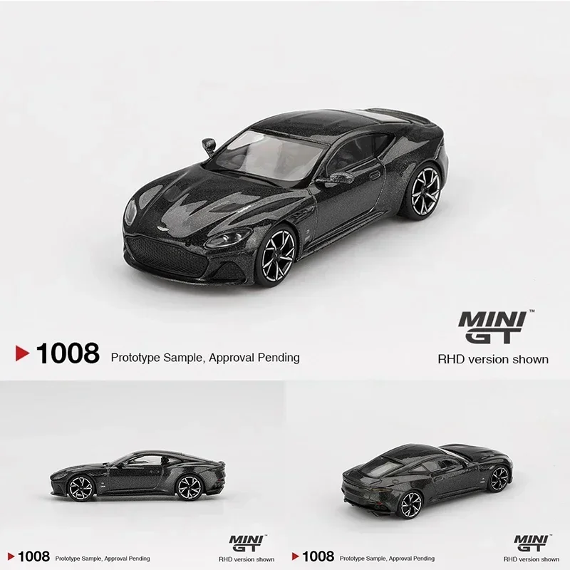 Minigt em estoque 1008 1:64 aston martin dss 007 edição diecast modelo de carro coleção brinquedos 1008