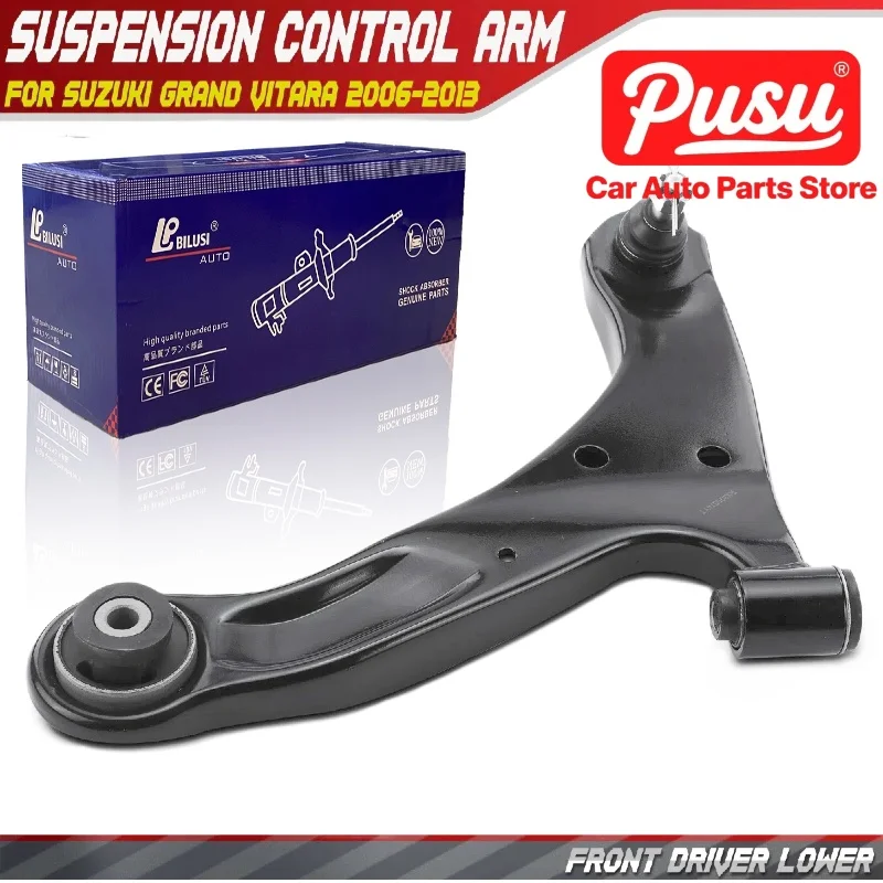 

PUSU Front Left Lower Control Arm & Ball Joint Assembly for Suzuki Grand Vitara 06-13 45202-65J00 4520265J00 4520278K00
