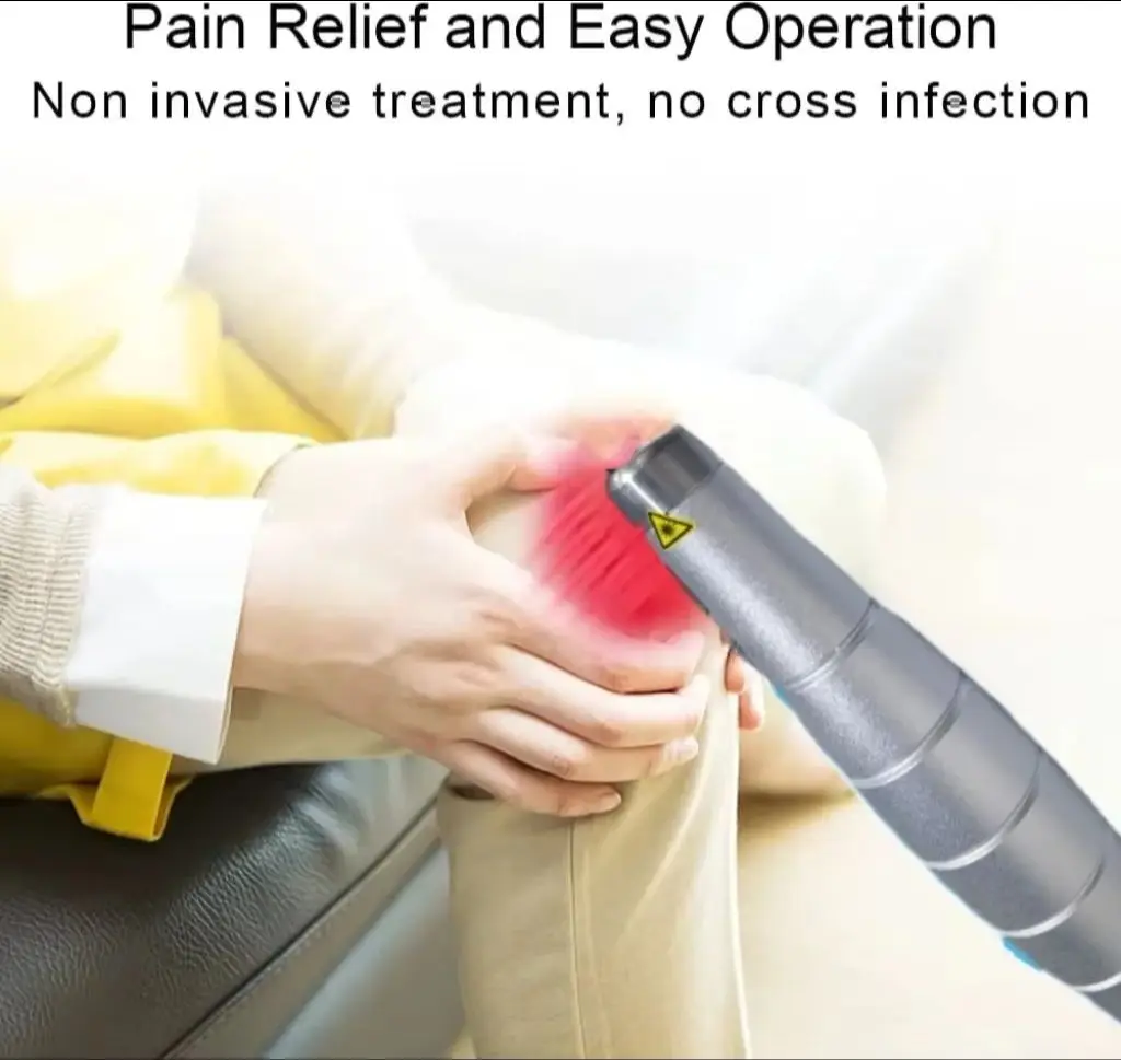 

Portable 1055mW Cold Laser Pain Relieve Machine Dual Wavelength 808nm+650nm for Shoulder Pain & Nerve